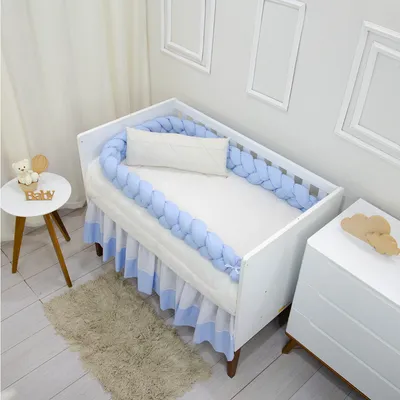 Kit Berço Trança Balu Baby Delicate - 05 Peças